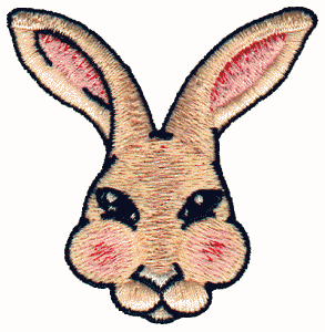 Easter Bunny Head