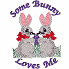 Easter Bunnies w/Egg
