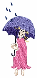 Mom with Umbrella