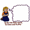 To Feel the Holy Spirit Girl