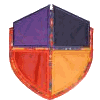 Four Split Shield Appliqué, smaller