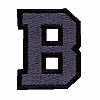 Small Varsity 2 Color Letter B