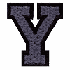 Small Varsity 2 Color Letter Y