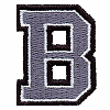 Small Varsity 3 Color Letter B