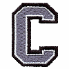 Small Varsity 3 Color Letter C