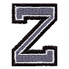 Small Varsity 3 Color Letter Z
