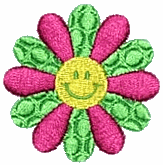 Groovy Smile Flower