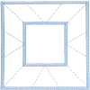 Quilt Square with Square Center