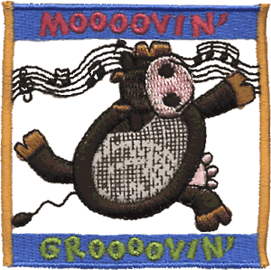 Moooovin' & Groooovin Appliqué