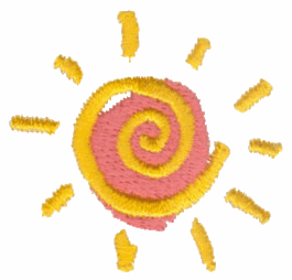 Swirly Sun 2