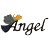 Angel lettering