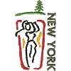 New York Golfing Woman