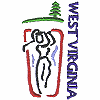 West Virginia Golfing Woman