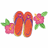Hibiscus Sandals