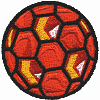 Orange Soccer Ball