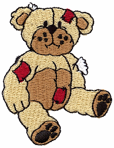Teddy Bear with Patches