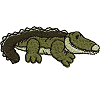 Stuffed Baby Alligator