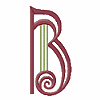 Romanesque 3 Letter B, Smaller