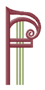 Romanesque 3 Letter F, Smaller