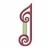 Romanesque 3 Letter I, Smaller