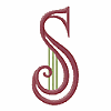 Romanesque 3 Letter S, Smaller
