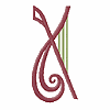 Romanesque 3 Letter X, Smaller