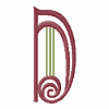 Romanesque 3 Letter D, Larger