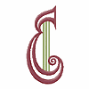 Romanesque 3 Letter E, Larger