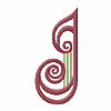 Romanesque 3 Letter J, Larger