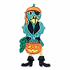 Halloween Bird w/ Pumpkin
