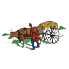 Ox and Cart, smaller