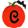 Pumpkin Lowercase Letter c