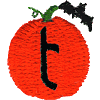 Pumpkin Lowercase Letter t