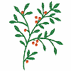 Small Berry Plant Element