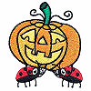 Buggy Ladybugs with Pumpkin LG