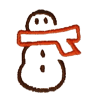 Abstract Snowman