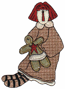 Annie's Gingerbread Dolly