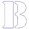 Reverse Letter B