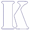 Reverse Letter K