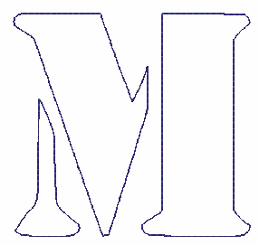 Reverse Letter M