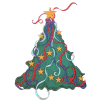 Christmas Tree Appliqué, smaller