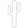Cactus Reverse Applique
