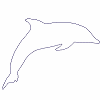 Dolphin Reverse Applique