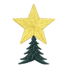 Xmas Tree with Lg Star