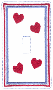 Heart Switchplate (Single)
