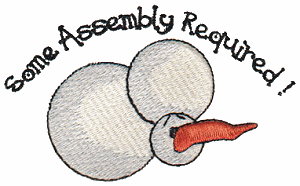 Assembly Required Snowman