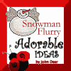 Snowman Flurry Appliqué