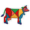 Patterned Cow