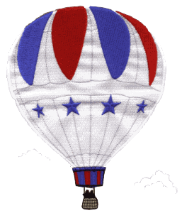 Hot Air Balloon (Appliqué)