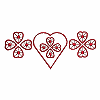 Lace Valentine Hearts #1